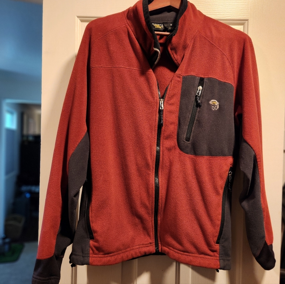 Vintage US Made Mountain Hardwear Fleece Jacket Men's Size Medium
